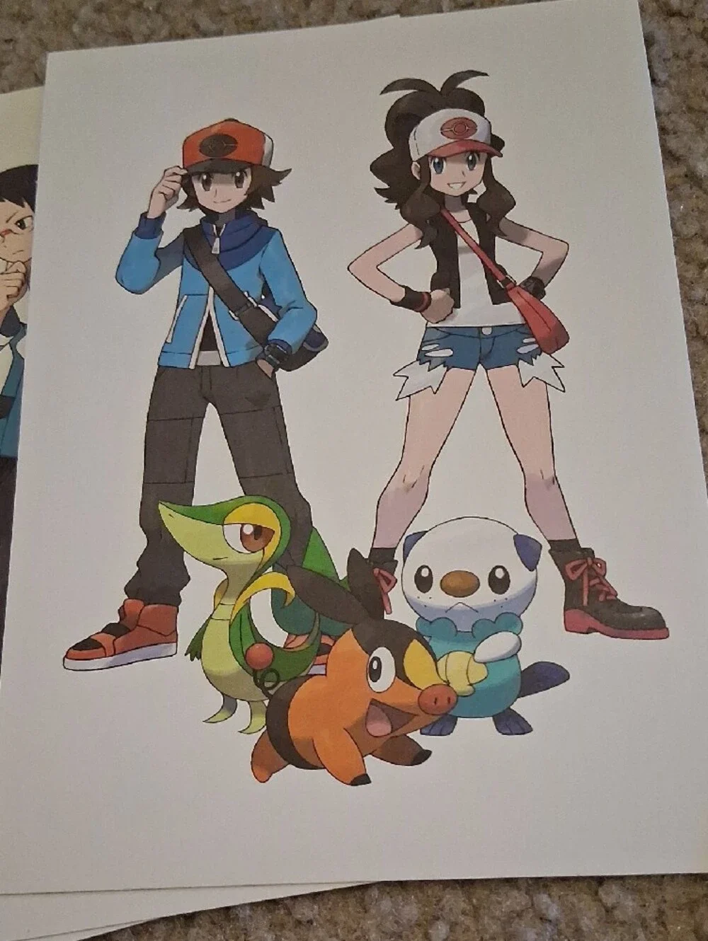 Game Art Folio Featuring White and Black Legendary Designs
